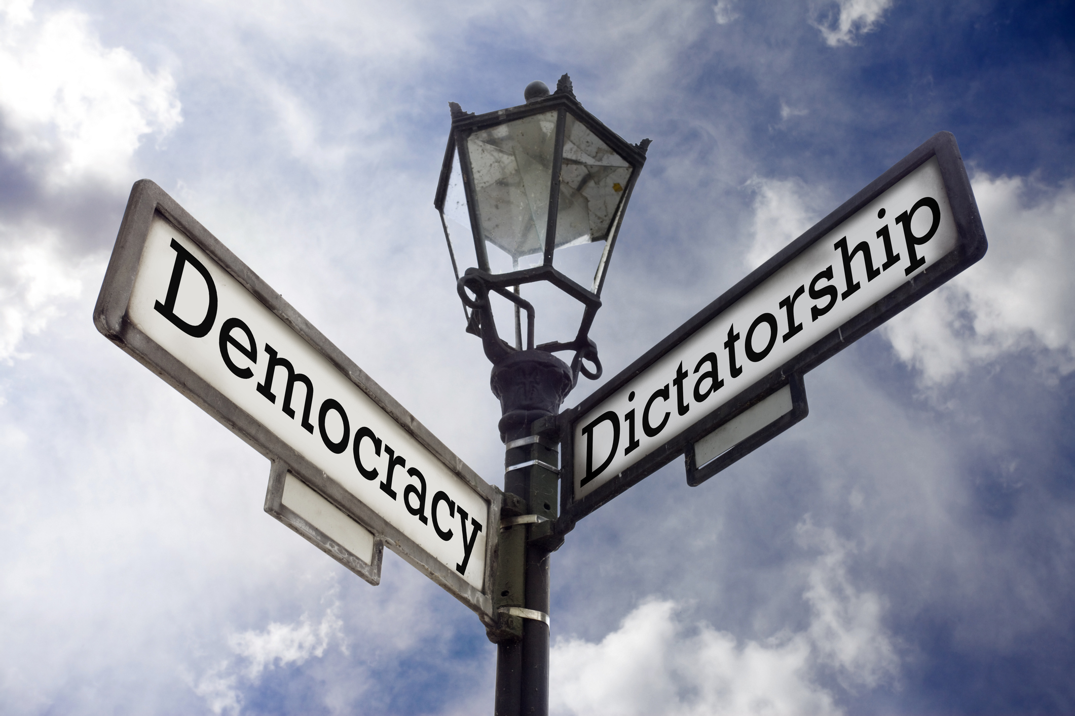 Demokrati vs diktatur